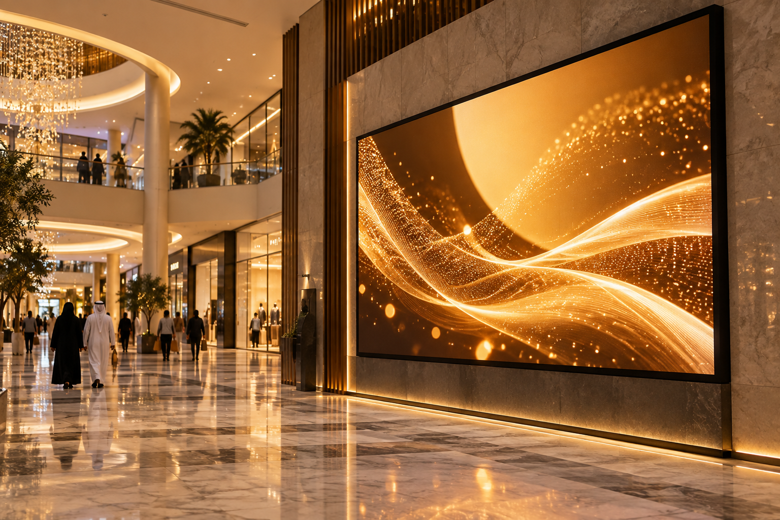 Johra LED display planning
